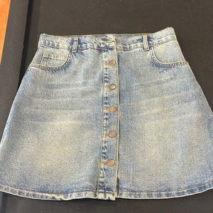 Just female denim skirt